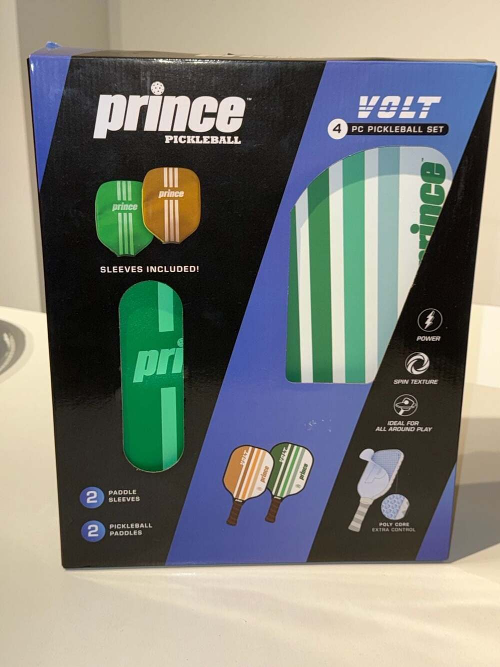 Prince Pickleball Volt 4-Piece Pickleball Set